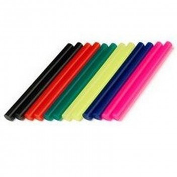 GLUE STICKS COLOUR, 7MM SIZE (12X)