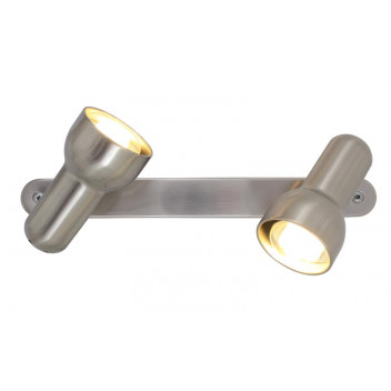 EUROLUX SPOT LIGHT TURBO SATIN CHROME 2LIGHT 80MM
