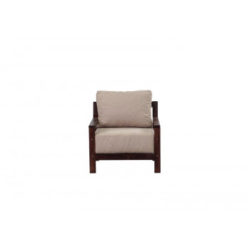 COUCH SALIGNA 1 SEAT BISCUIT OAK