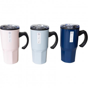 TRAVEL MUG WITH HANDLE 550ML
