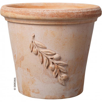DEROMA OLIVE CERAMIC POT 43CM