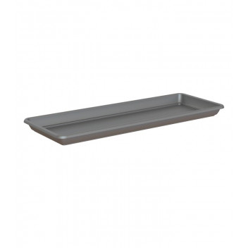SAUCER PLASTIC VENEZIA RECTANGULAR L ANTHRACITE 60CM ARTEVASI