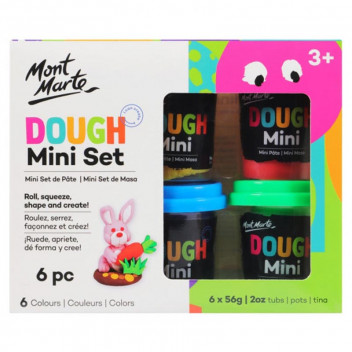 KIDS DOUGH CRAFT 6 PIECE 60G