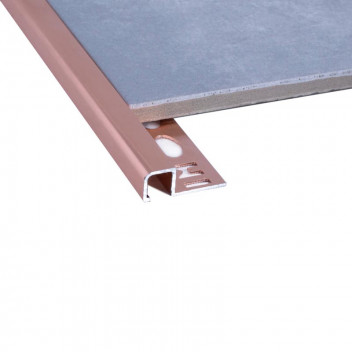 STRAIGHT EDGE COPPER TRIM DECOR  10MM X 2.5M