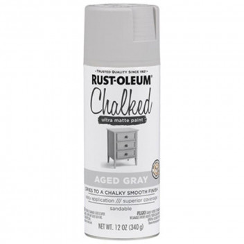 R-OLEUM CHALKED AGED GRAY SPRAY PAINT 340G