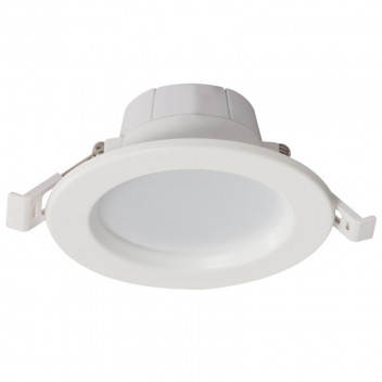 BRIGHTSTAR DOWN LIGHT WHITE POLYCARB AND METAL