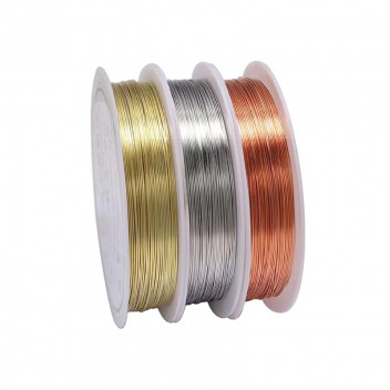 GOLD COPPER BEADING WIRE 5MMX1M