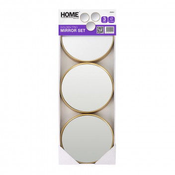 GOLD GOLDEN TRIO MIRROR