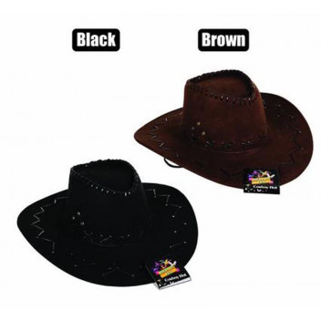 ADULT COWBOY HAT DRESS UP PARTY COSTUME