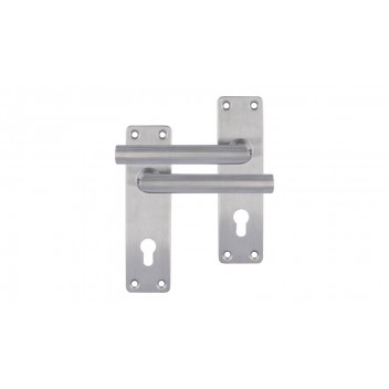 HANDLE LEVER VERONA  HANC-06016BL CYLINDER 6\"  SS304