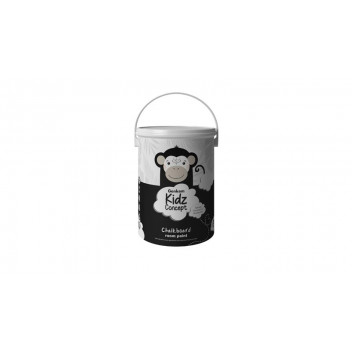 GENKEM KIDZ CONCEPT BLACK WATERBASED CHALKBOARD PAINT 5L