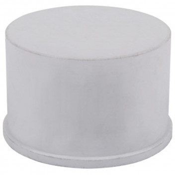 STOPEND PVC WHITE 50MM