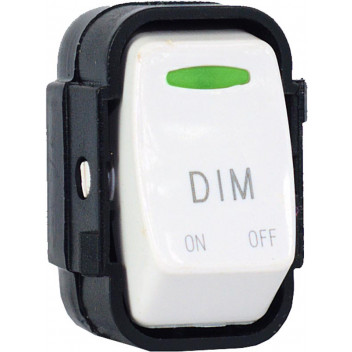 CBI WHITE SWITCH DIMMER INSERT