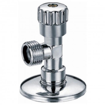 CHROME PLATED ANGLE VALVE 15MMX15MM