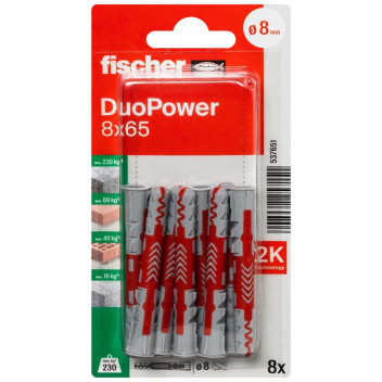 FISCHER DUOPOWER PLUG 8PP.
