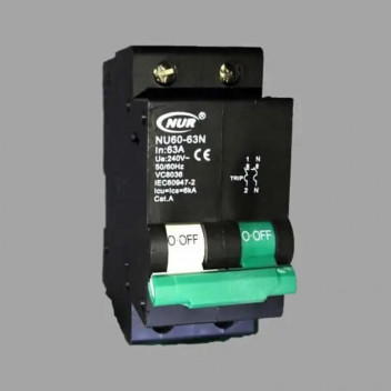 NUR NEUTRAL SP MINI SAMITE CIRCUIT BREAKER 20AMP