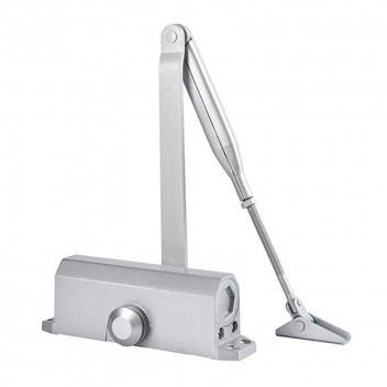 BBL LIGHT DUTY SILVER DOOR CLOSER