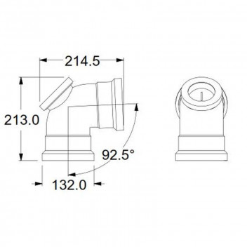 EUROCELT SUNRIDGE 110MM 92.5 DEG AH