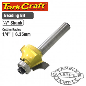TORK CRAFT BEADING ROUTER BIT 1/4INCH