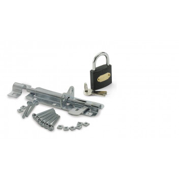 Samson Padbolt 100mm + Steel Padlock 32mm