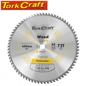 TORK CRAFT RIB AND CROSS BLADE SAW 600X16,20,25,30,40MM 72T