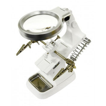 NORDROK 10 LED HELPING HAND MAGNIFIER