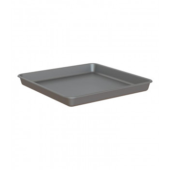 ARTEVASI VENEZIA SQUARE ANTHRACITE PLASTIC SAUCER 45CM