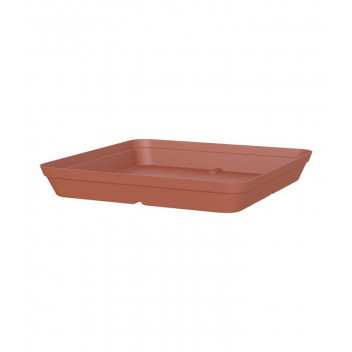 ARTEVASI CAPRI SQUARE TERRACOTTA PLASTIC SAUCER 35CM