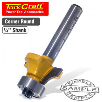 TORK CRAFT ROUND CORNER ROUTER BIT 3/16INCH