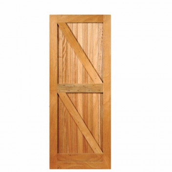 TIMBER MIXED BRACE OPENBACK DOOR