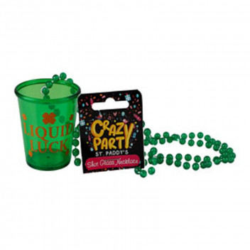 ST PADDYS PARTY SHOT GLASS