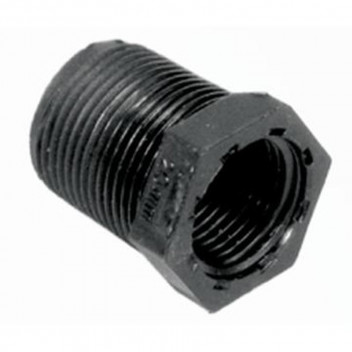 BUSH REDUCE NYLON BLACK 40MMX20MM