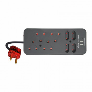 MULTIPLUG  SURGE PROTECT CPMP004 8WAY   3.4AMP USB C&A CHARGEPRO
