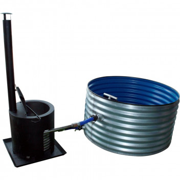 HOT TUB HEAT EXCHANGER AND FITTINGS INCLUDED 1800X640MM