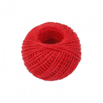 RED JUTE TWINE 20M