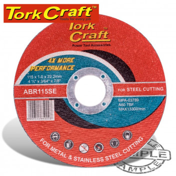 STEEL CUT DISC 115X1.0X22.2MM