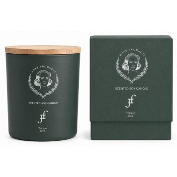 ANKE JF TRIBUTE OUD SOY SCENTED CANDLE 160ML