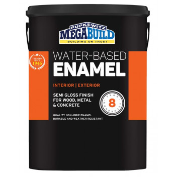 MEGAPAINT WATERBASED ENAMEL TRANSPARENT BASE 8 YEAR BASEPAINT 5L