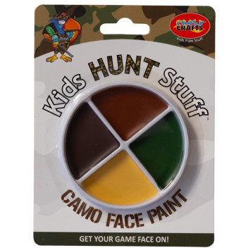 FACE PAINT CRAFT CAMO 4PIECE