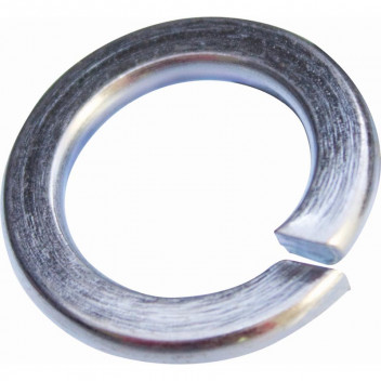 GALVANIZED SPRING WASHER 10MM 10PER PACK