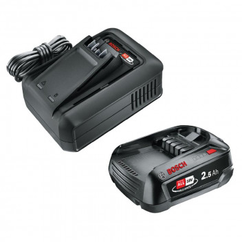 GARDENA BATTERY STARTER KIT INCLUDING CHARGER 1X2.5AH
