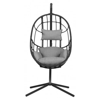 HANGING PATIO CLIFF CHAIR WITH CUSHION