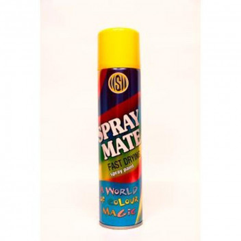 SPRAYMATE SUNSHINE YELLOW FAST DRYING SPRAY PAINT 250ML