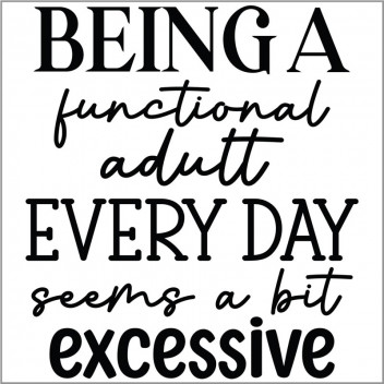 FUNCTIONAL ADULT VINYL CRAFT UV DTF STICKER