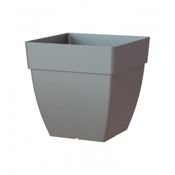 POT PLASTIC CAPRI SQUARE POT ANTHRACITE 45CM ARTEVASI