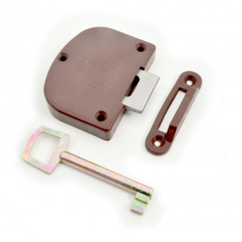 SANLIC PLASTIC CUPBOARD LOCK 22MM