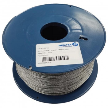 NTEK ALUMINIUM BRAIDED WIRE ELECTRIC FENCE 1.6MM 500M