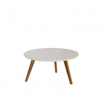 ROUND OFF WHITE CLASSIC CENTRE TABLE
