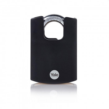 YALE SOLID BRASS CLOSED SHACKLE PADLOCK 50MM