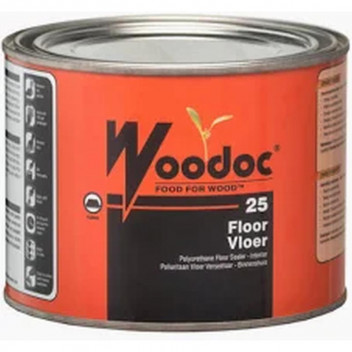 SEALER FLOOR POLYURETHANE W251 INTERIOR 25   SATIN CLEAR 1L WOODOC